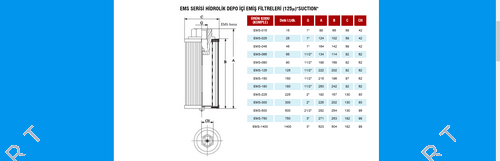 EMS-45  FILTER 